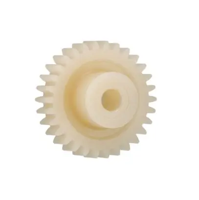 Produktfoto 1 von Igus Stirnrad 23 Zähne / Modul 2, Wälzkreis-Ø 46 mm, Nabe Ø 24 mm / Bohrung 10 mm