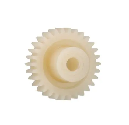 Produktfoto 1 von Igus Stirnrad 28 Zähne / Modul 1.25, Wälzkreis-Ø 35 mm, Nabe Ø 18 mm / Bohrung 8 mm