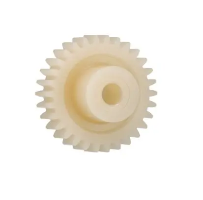 Produktfoto 1 von Igus Stirnrad 28 Zähne / Modul 3, Wälzkreis-Ø 84 mm, Nabe Ø 28 mm / Bohrung 14 mm