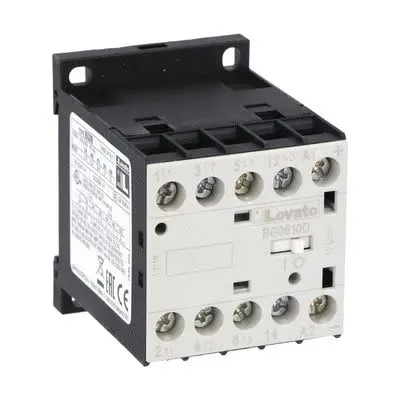 Lovato 11BG Schütz 12V-Spule, 3-polig, 440V / 6 A 12V 2.5 kW 1 Schließer