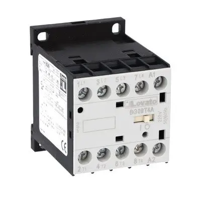 Produktfoto 1 von Lovato BG09 Schütz 24V-Spule, 4-polig, 440V / 20 A 15 kW 4 Schließer