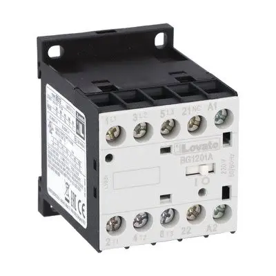 Produktfoto 1 von Lovato 11BG Schütz 230V-Spule, 3-polig, 440V 5.5 kW 1 Öffner