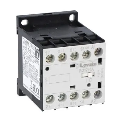 Produktfoto 1 von Lovato BG12 Schütz 24V-Spule, 3-polig, 690V 22 kW 1 Schließer