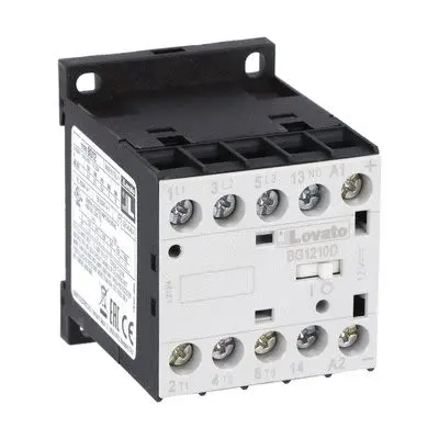 Produktfoto 1 von Lovato 11BG Schütz 12V dc-Spule, 3-polig, 440V / 12 A 5.5 kW 1 Schließer