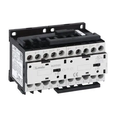 Produktfoto 1 von Lovato BGR09 Schütz 48V-Spule, 690V / 9 A 5 kW Umkehrend 1-Hilfskontakte