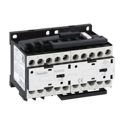 Produktfoto 1 von Lovato 11BG Wendeschütz 230V-Spule, 440V / 9 A 4 kW 1 Öffner Umkehrend 1-Hilfskontakte