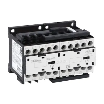 Produktfoto 1 von Lovato BGR12 Wendeschütz 120 V ac-Spule, 3-polig, 690V / 12 A 5.7 kW 1 Öffner
