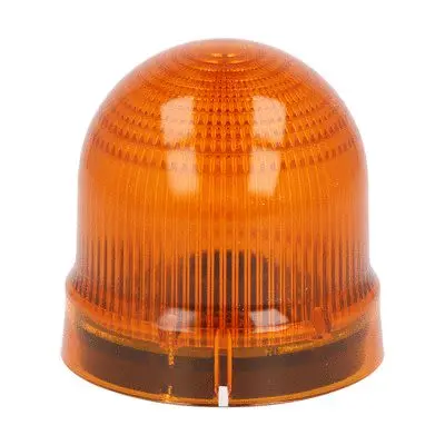 Produktfoto 1 von Lovato 8LB6GL BA15d Blinkend, Dauer Signalleuchte 230V ac Orange, Ø 62 mm IP54