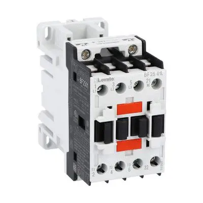 Produktfoto 1 von Lovato BF25 Schütz 48V-Spule, 3-polig, 690V 11 kW 1 Öffner Gerade