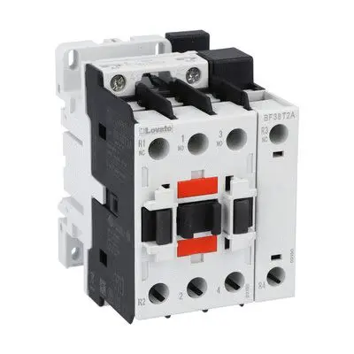 Produktfoto 1 von Lovato BF38T2 Schütz 230V-Spule, 4-polig, 600V / 56 A 62 kW 2 Schließer/2 Öffner Schütz 4-Hilfskontakte
