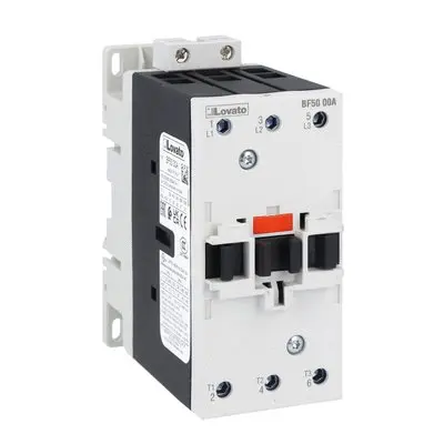 Produktfoto 1 von Lovato BF50 Schütz 120 V ac-Spule, 3-polig, 690V / 50 A 30 kW Gerade