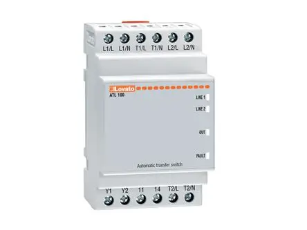 Produktfoto 1 von Lovato ATL Controller, 1 Eing. Relais Ausg.Typ