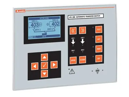 Produktfoto 1 von Lovato ATL Controller, 8 Eing. Relais Ausg.Typ Digital Eing.Typ