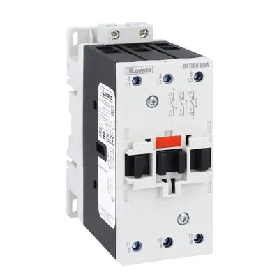 Produktfoto 1 von Lovato BFD80 Schütz 110 V ac-Spule, 3-polig, 1kV / 60 A 3 Schließer Schütz
