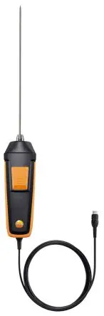 Produktfoto 1 von Testo Temperatursensor, Pt100, Nadel x 200 mm Digital, Ø 3 mm, max.Temp 400 °C