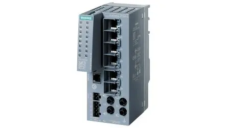 Produktfoto 1 von Siemens Netzwerk Switch 9-Port Managed Switch 100Mbit/s