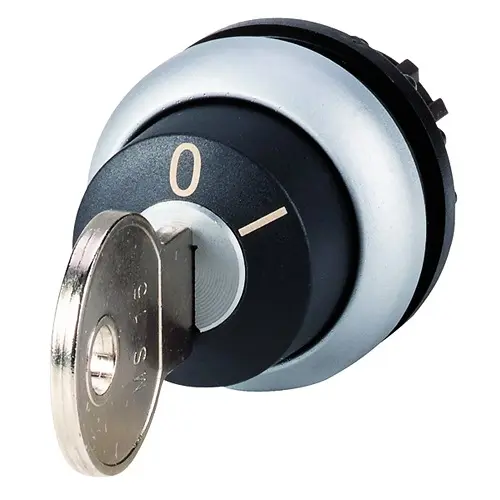 Produktfoto 1 von Eaton Schlüsselschalter 22.5 mm 2 Positionen MS15