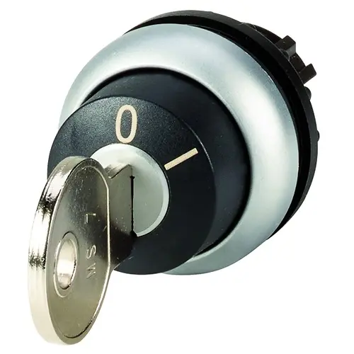 Produktfoto 1 von Eaton Schlüsselschalter 22.5 mm 2 Positionen MS7
