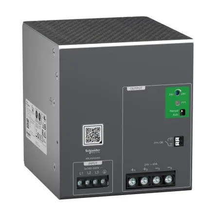 Produktfoto 1 von Schneider Electric Phaseo DIN-Schienen Netzteil Geschalteter Modus 500V ac / 40 A 24V dc 960 W