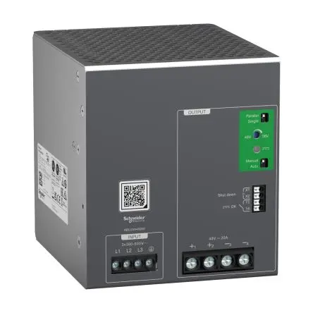 Produktfoto 1 von Schneider Electric Phaseo DIN-Schienen Netzteil Geschalteter Modus 500V ac AC / 20 A 48V dc DC 960 W