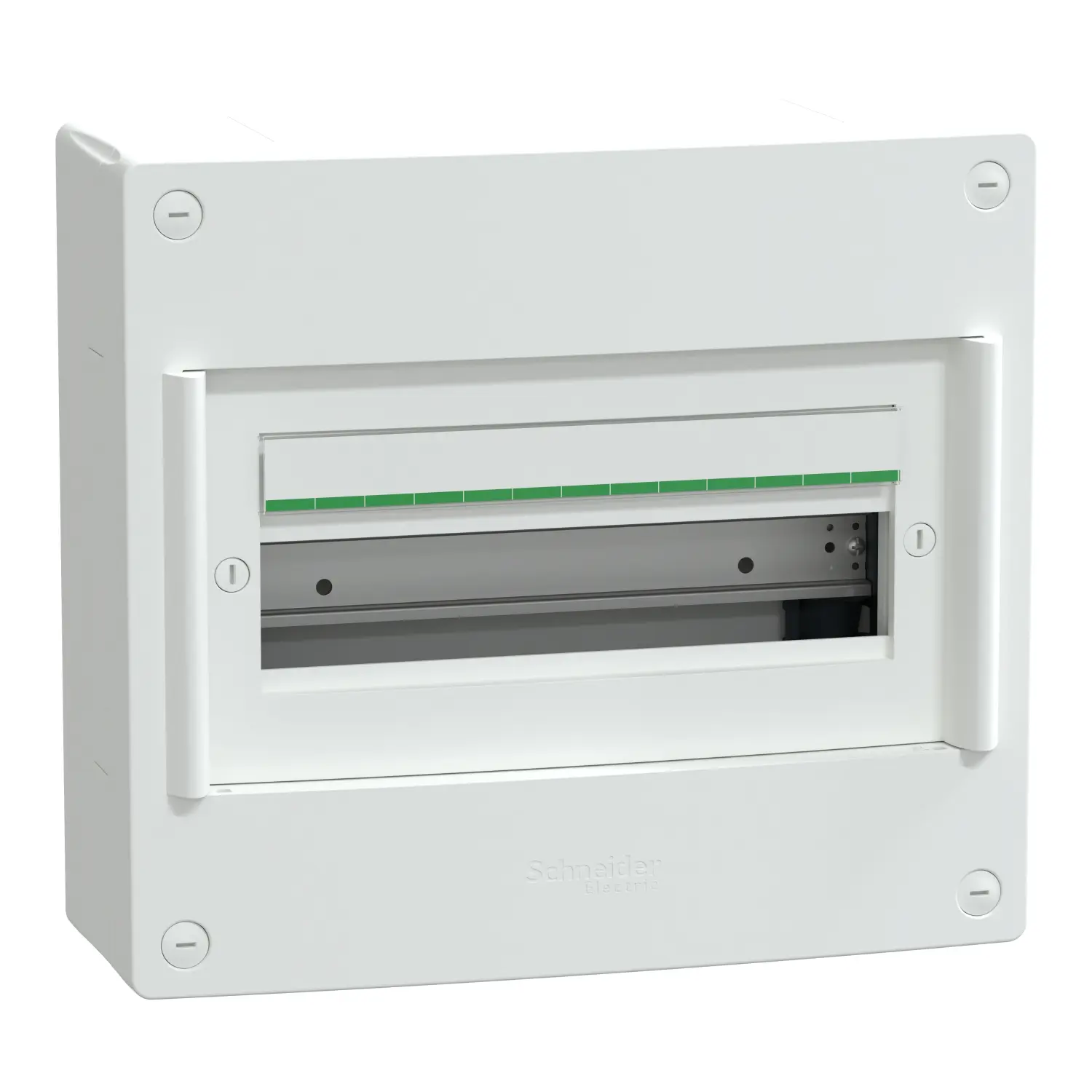 Produktfoto 1 von Schneider Electric LVSXT; Gehäuse; Technoplast; Weiß; IK08, IK09 IP40, IP30 Breite 302 mm Höhe 300 mm Länge 125 mm
