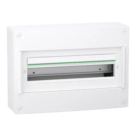 Produktfoto 1 von Schneider Electric LVSXT; Gehäuse; Technoplast; Weiß; IK09, IK08 IP30, IP40 Breite 426 mm Höhe 300 mm Länge 125 mm