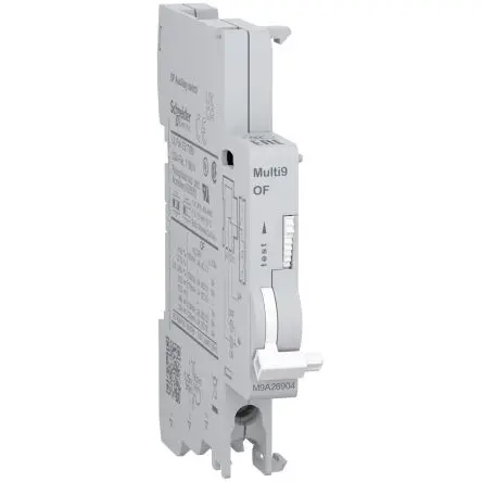 Produktfoto 1 von Schneider Electric Multi9 Hilfskontakt 1-polig, 1 Wechsler mit Schraubanschlussklemme Anschluss 6 A, 250V