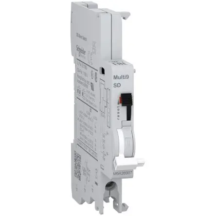 Produktfoto 1 von Schneider Electric Multi9 Hilfskontakt 1-polig, 1 Wechsler mit Schraubanschlussklemme Anschluss 6 A, 250V