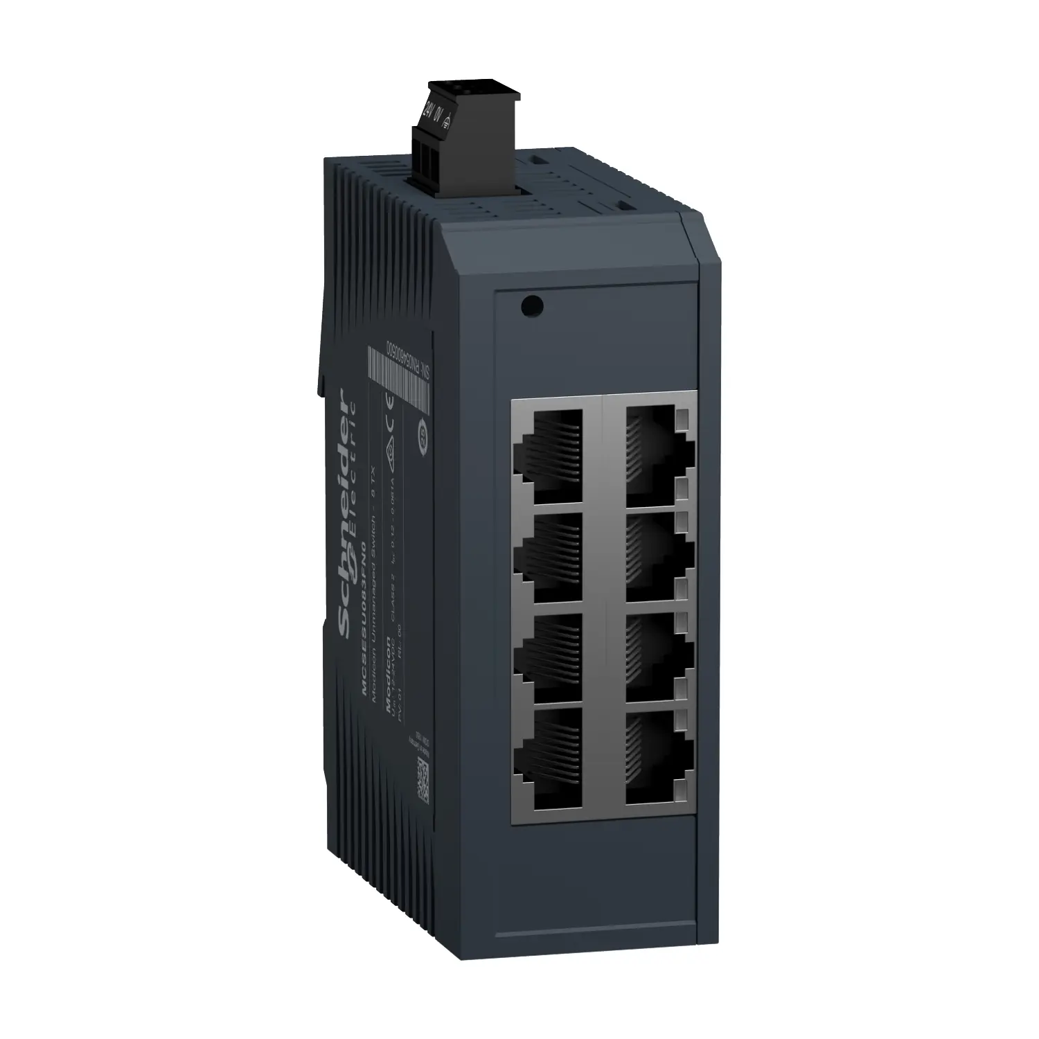 Produktfoto 1 von Schneider Electric ConneXium - Ethernet Netzwerk-Hub, DIN-Hutschiene, 24 V