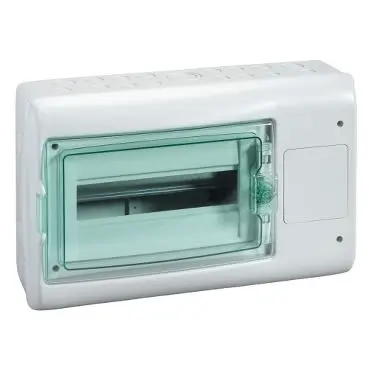 Produktfoto 1 von Schneider Electric Mureva Schaltschrank Glatt, 1-fach, Polymer, 448mm IEC, 160 mm IP65 SMD, 280 mm, Hellgrau