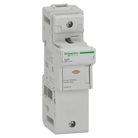 Produktfoto 1 von Schneider Electric Acti9 Fusible Sicherungsschalter-Trennschalter / 1-polig Umschlossen, 22 x 58 mm Sicherungsgröße