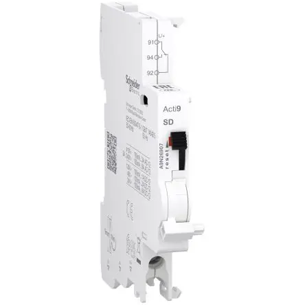 Produktfoto 1 von Schneider Electric TPS Hilfskontakt 1-polig Acti9, 1 Wechsler Klemmbefestigung mit Schraube Anschluss 6 A, 250 V