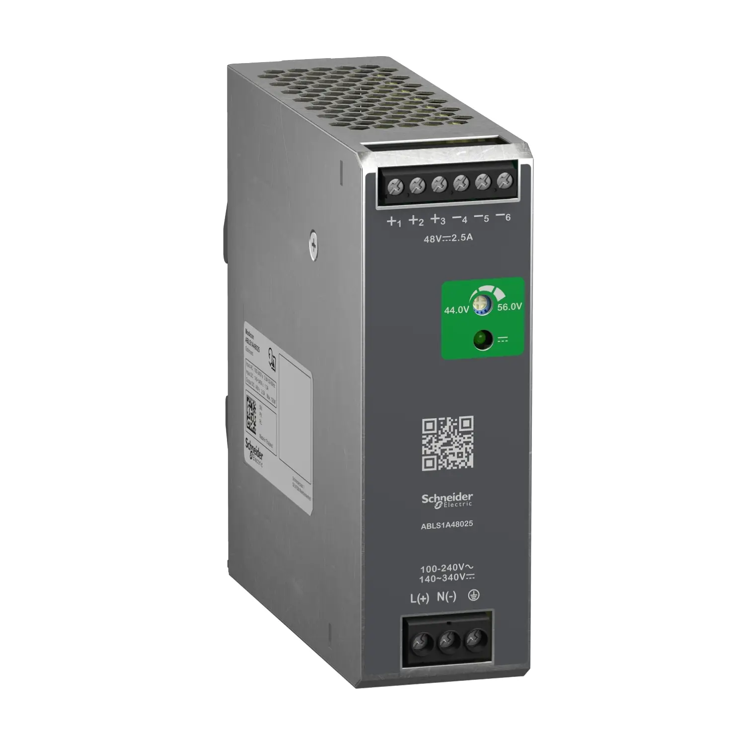 Produktfoto 1 von Schneider Electric Modicon DIN-Schienen Netzteil Getaktet 48V dc / 2.5A 120W 240V ac
