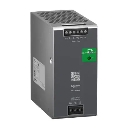Produktfoto 1 von Schneider Electric Modicon ABL DIN-Schienen Netzteil Geregelt 240V ac AC / 10 A 48V dc DC 240 W