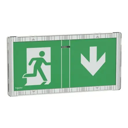 Produktfoto 1 von Schneider Electric LED Notbeleuchtung Oberfläche, 230V ac / 0.6 W 45 lm, 122mm, IP42