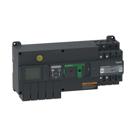 Produktfoto 1 von Schneider Electric TransferPacT TransferPacT Elektronischer Schutzschalter 230V, 63A DIN-Hutschiene 5000 A, Typ AC L.