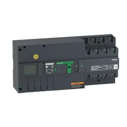 Produktfoto 1 von Schneider Electric TransferPacT TransferPacT Elektronischer Schutzschalter 400V, 160A DIN-Hutschiene 10000 A, Typ AC L.