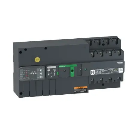 Produktfoto 1 von Schneider Electric TransferPacT TransferPacT Elektronischer Schutzschalter 400V, 160A DIN-Hutschiene 10000 A, Typ AC L.