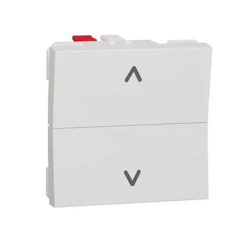 Produktfoto 1 von Schneider Electric NU3 Drucktaster Wippschalter, 1 Wege Weiß IP4X 6A, Kunststoff