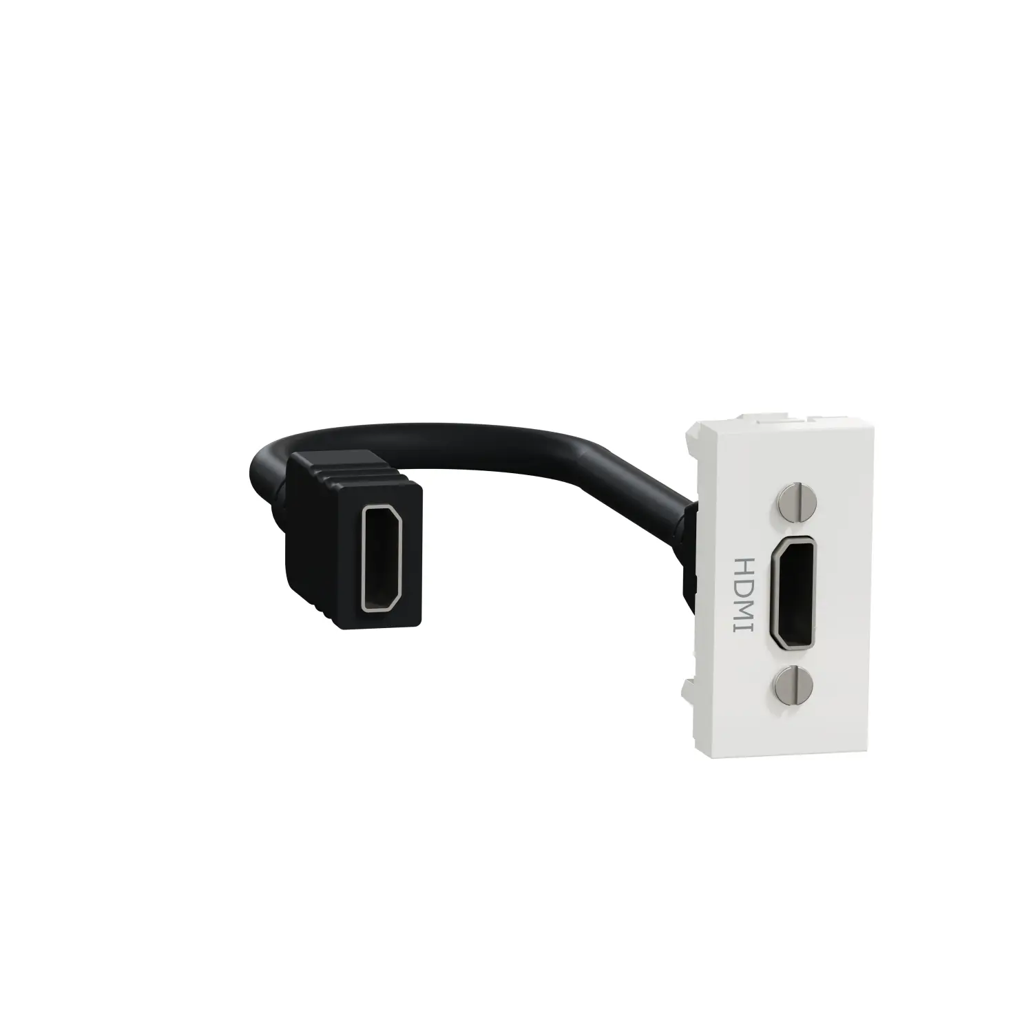 Produktfoto 1 von Schneider Electric HDMI-Stecker 2-polig 45 mm Buchse Gerade