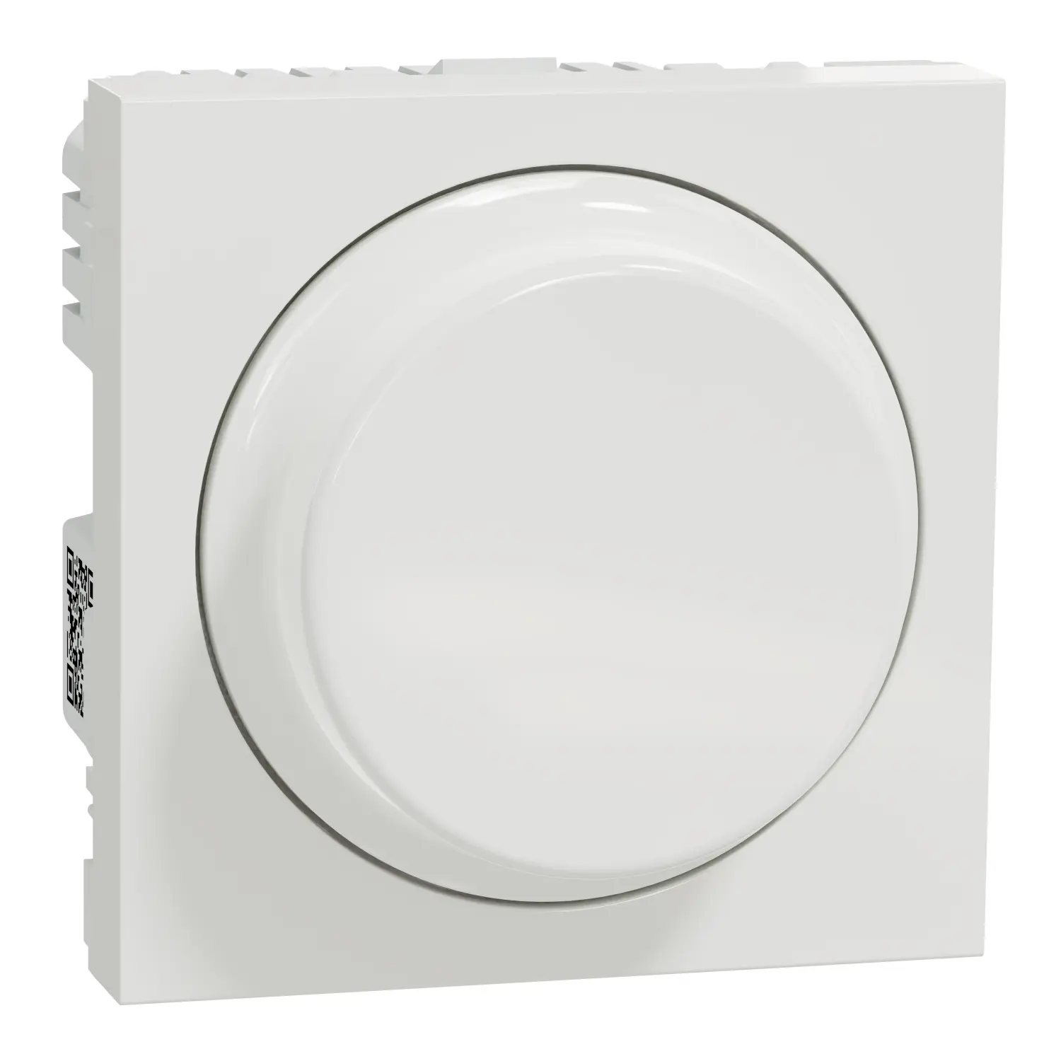 Produktfoto 1 von Schneider Electric Wiser Dreh-Dimmerschalter Drucktaster, 200W 230V ac 16A 10-polig, 1 Auslass H. 45mm B. 45mm T. 48mm