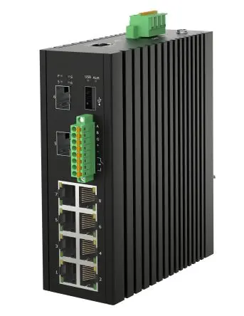 Produktfoto 1 von RS PRO Ethernet-Switch 8-Port Managed