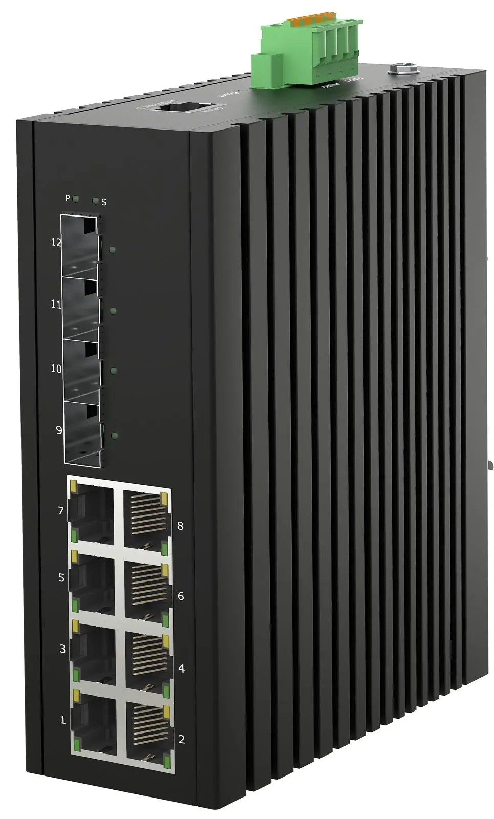 Produktfoto 1 von RS PRO Ethernet-Switch 8-Port Managed RJ-45
