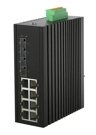 Produktfoto 1 von RS PRO Ethernet-Switch 8-Port Managed