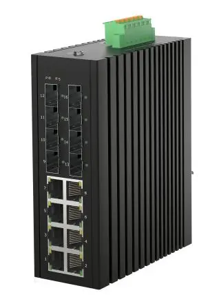 Produktfoto 1 von RS PRO Ethernet-Switch 8-Port Managed