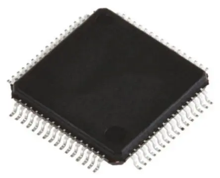Produktfoto 1 von Renesas Electronics Mikrocontroller RA6T3 ARM Cortex M33 32 bit Flash Oberfläche 4kB QFP 64-Pin 200 MHz 40 kB RAM