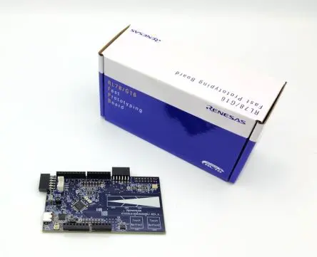 Produktfoto 1 von Renesas Electronics Schnell-Prototyping-Platine Prototyping- und Evaluierungskit, Evaluierungskit Evaluierungsplatine