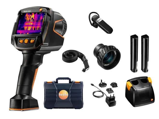 Produktfoto 1 von Testo testo 883-2 Wärmebildkamera 320 x 240Pixel, -30 → +650°C