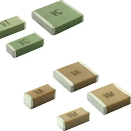 Produktfoto 1 von Vishay, VJ Safety Certified Capacitors, Oberfläche Keramik-Vielschichtkondensator X7R, 4.7 nF ±10 % / 50V dc, Gehäuse