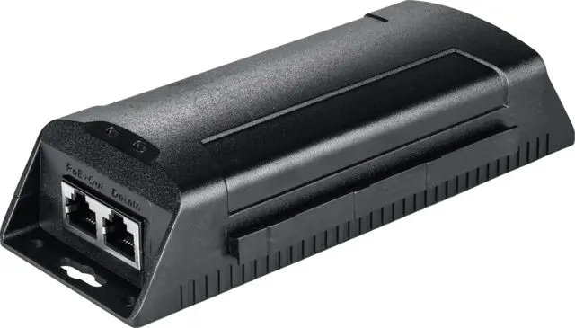 Produktfoto 1 von ABUS Security-Center PoE Injektor 100/240 V ac Input / 100/240 V Output 30 W 1 Port 60 mm L. 64 mm B. 160 mm T.